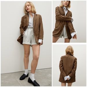 Everlane The Fatigue Blazer Walnut Women’s Size Small (S)